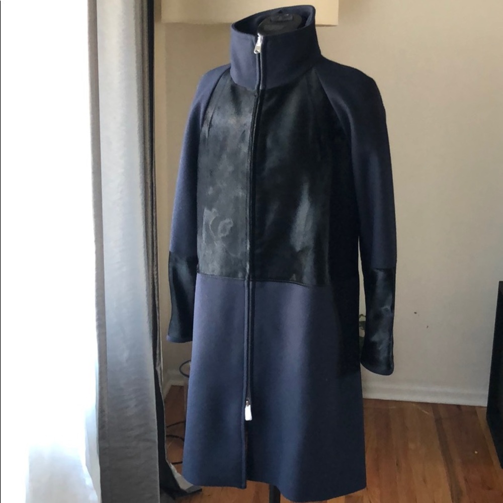 NWT club Monaco jacket size small navy blue